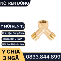 Nối Ren Chữ Y, Nối Ren Trong Ren Ngoài Chữ Y Chân Ren 13 - Đồng Thau