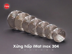 Xửng hấp iMat inox 304 nhiều kích cỡ 18 I 20 I 22 I 24 I 26 I 28 I 30(cm).Dùng cho nồi, chảo cùng size