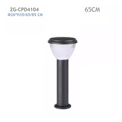 Đèn LED Trụ Sân Vườn Năng Lượng Mặt Trời ZALAA ZG-CPD4104