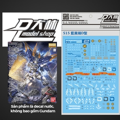 DECAL NƯỚC DALIN D.L MODEL MG ASTRAY BLUE FRAME D