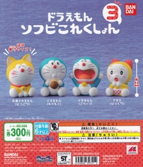 GACHA GACHAPON DORAEMON SOFT VINYL COLLECTION VOL 3 [NGẪU NHIÊN 1 TRONG CÁC MẪU]