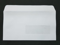 Bao thư trắng 12cm x 22cm có cửa sổ Xấp (50 Cái)