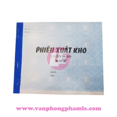 Phiếu Nhập Kho / Xuất kho 2L A5 NY 20x16 ngang