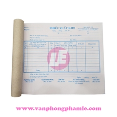 Phiếu Nhập Kho / Xuất kho 3L A5 NY 20x16 ngang