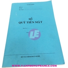 Sổ Quỹ Tiền Mặt