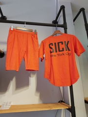 Sét thun nữ lửng sick cam A9032