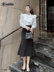 Chân váy nữ LOREN đuôi cá C1958
