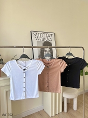 Áo kiểu nữ LOREN chéo ngực A61102