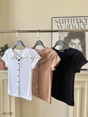 Áo kiểu nữ LOREN chéo ngực A61102