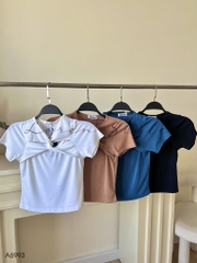 Áo kiểu nữ LOREN xoắn ngực A6993