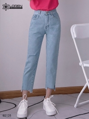 Quần jean baggy LOREN xẻ lai B5128
