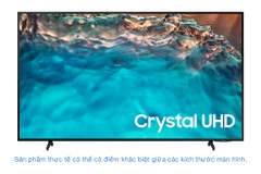 Smart Tivi Samsung 4K Crystal UHD 50 inch 50BU8000 2022