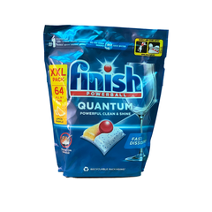 Viên rửa bát Finish Quantum gói 64 viên