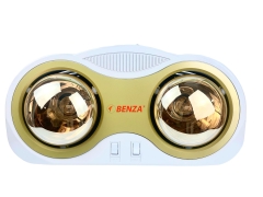 Đèn sưởi nhà tắm 2 bóng Benza BZ-1122