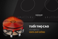 Bếp từ đôi Sunhouse SHB9101