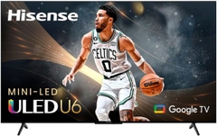 Tivi HISENSE 65U6K 4K, 65 Inches Google TV, Tìm Kiếm Giọng Nói