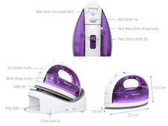 Bàn là hơi nước không dây Panasonic NI-WL30VRA