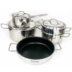 Bộ nồi Fivestar B530403K-FS 5 chiếc inox 3 lớp