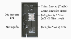 Loa vi tính Fenda Bluetooth F380X