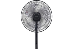 Quạt cây Mitsubishi LV16S-RA CY-GY 3 cánh 47W màu xám đậm có điều khiển từ xa