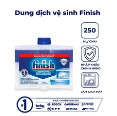 Nước vệ sinh máy rửa bát Finish 250ml