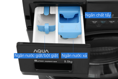 Máy giặt Aqua AQD-A902J.BK Inverter 9 kg