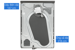 Máy sấy LG DVHP50B Inverter 10.5 kg bơm nhiệt