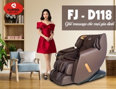 Ghế massage Fujikima FJ-D118 điều khiển giọng nói, tiếng Việt