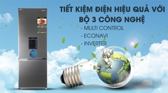 Tủ lạnh Panasonic NR-BV360WSVN Inverter 322 lít