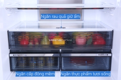 Tủ lạnh Sharp SJ-FXP640VG-BK Inverter 572 lít