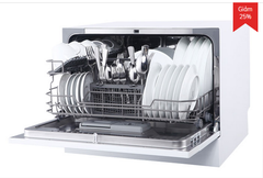 Máy rửa bát Texgio Dishwasher TG-DT2022B - Mini 6 Bộ