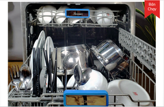 Máy rửa bát Texgio Dishwasher TGWF98SB - 8 Bộ