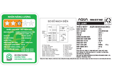 Tủ lạnh Aqua AQR-M466XA(CBC) Inverter 410 lít