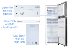 Tủ lạnh Samsung RT31CG5424S9SV Inverter 305 lít