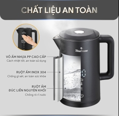 Ấm siêu tốc Bluestone KTB-3466 1.5 lít