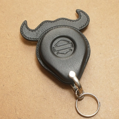 Bao da chìa khóa mô tô Harley Davidson - Thiết kế Sừng trâu - Dòng da Vachetta