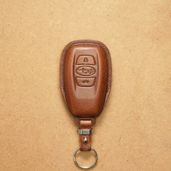 Bao da chìa khóa ô tô Subaru - Dòng da Vachetta