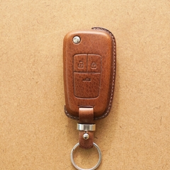 Bao da chìa khóa ô tô Chevrolet - K - Dòng da Vachetta