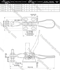 Kẹp định vị CH201A