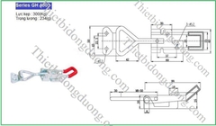 Cam kẹp inox GH4003SS
