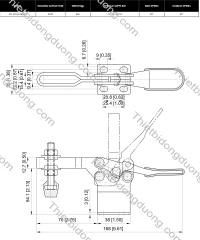 Kẹp định vị CH225DHB