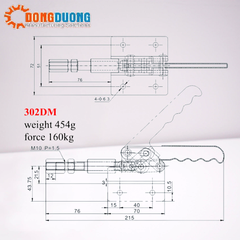 Cam kẹp GH302DM