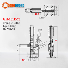 Cam kẹp GH101EL-200