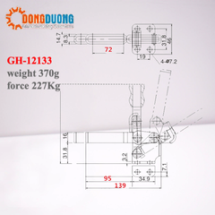 Cam kẹp GH12133