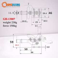 Cam kẹp GH13007