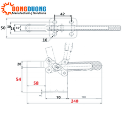 Cam kẹp GH200W