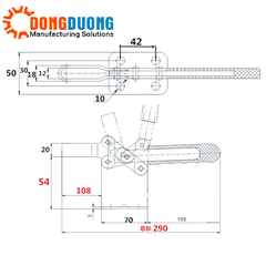 Cam kẹp GH200WL