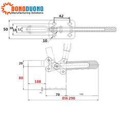 Cam kẹp GH200WLH