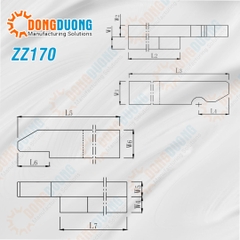 Khóa mặt phân khuôn ZZ170