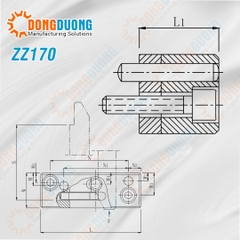 Khóa mặt phân khuôn ZZ170